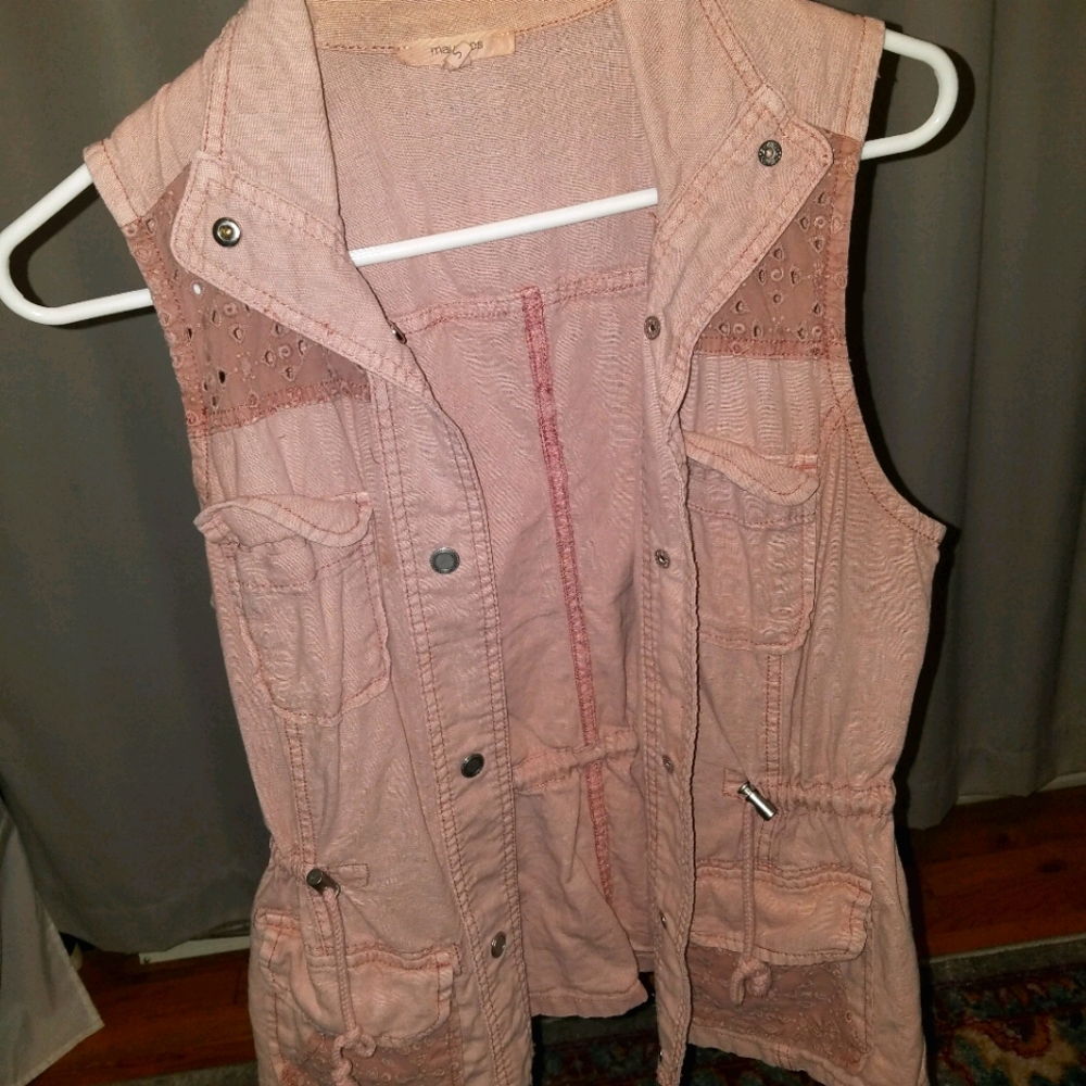 Blush Pink Vest